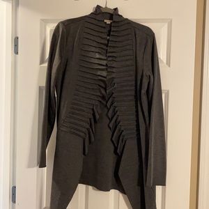 Pull on open cardigan/ duster